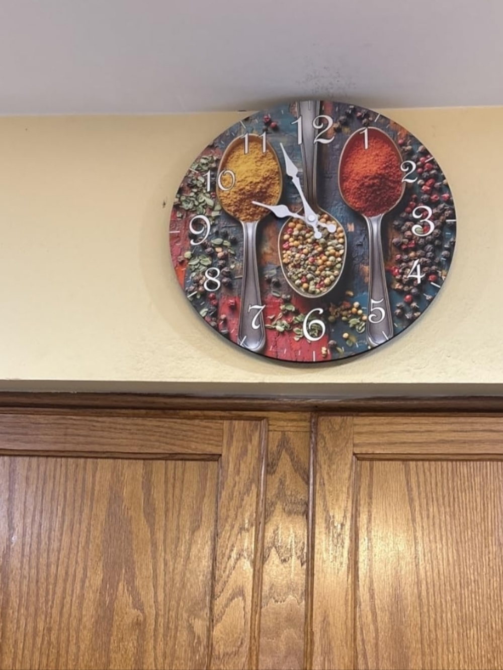 Spice Wall Clock - Multicolor - Picture 3 of 6